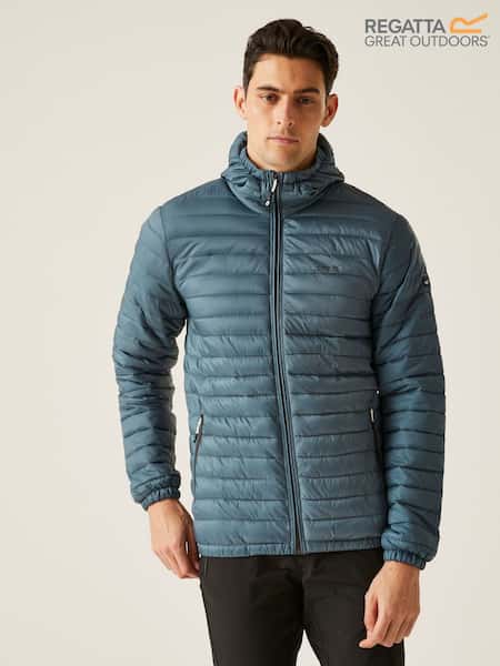 Regatta Blue Hurden Coat (H70285) | £56