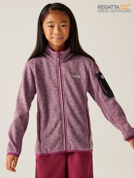 Regatta Purple Junior Newhill Fleece (H70288) | £28