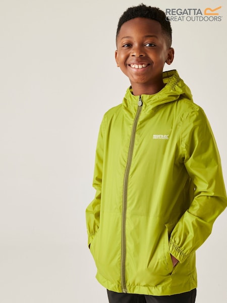 Regatta Green Kids Pack It Jacket III (H70299) | £21