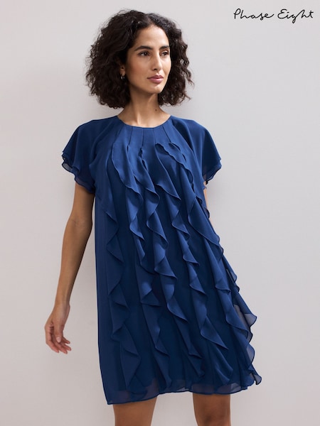 Phase Eight Blue Claudette Dress (H70448) | £129