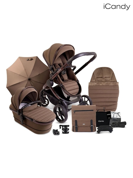 iCandy Coco Peach7 Biscotti Complete Bundle Base (H70487) | £1,300