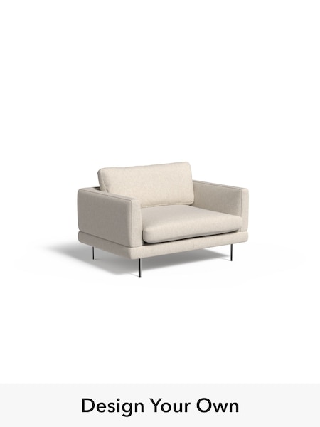 Textured Slub Weave/Light Natural Lugani By Made (H70615) | £1,025