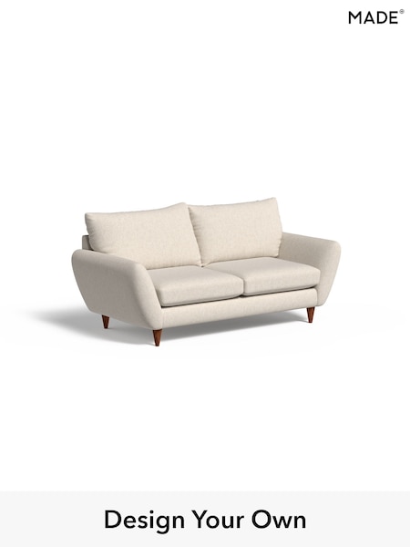 Textured Slub Weave/Light Natural Tinsley By Made (H70631) | £975