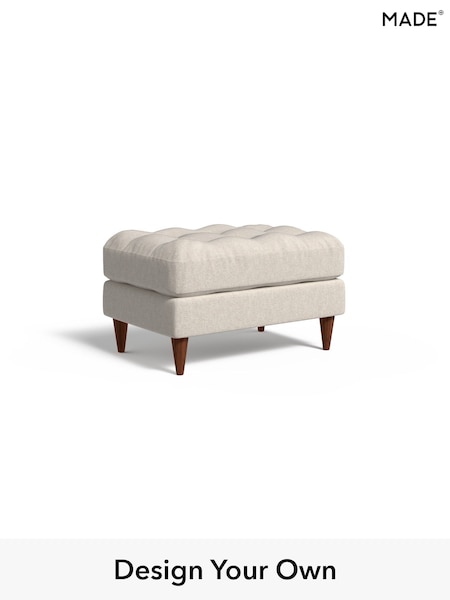 Textured Slub Weave/Light Natural Scott By Made (H70632) | £375