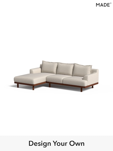 Textured Slub Weave/Light Natural Turin By Made (H70638) | £2,099