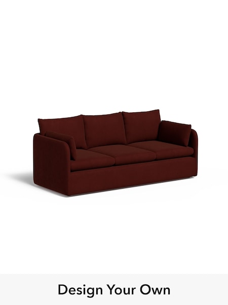 Matt Velvet Easy Clean/Rust Red Jackson By Made (H70654) | £1,450