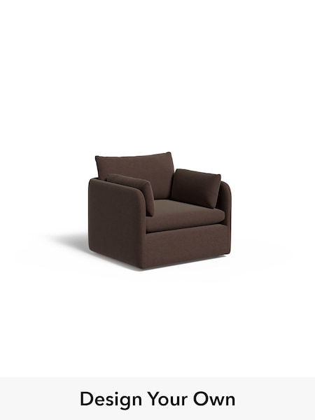 Soft Chenille Easy Clean/Mocha Natural Jackson By Made (H70659) | £1,050