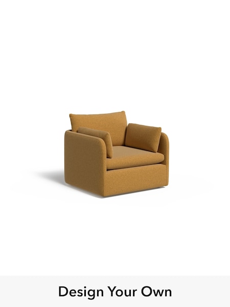 Soft Touch Boucle/Ochre Yellow Jackson By Made (H70671) | £999