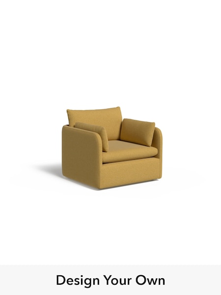 Textured Woven/Warm Ochre Jackson By Made (H70690) | £1,050