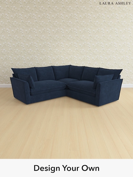 Alwyn Velvet/Midnight Navy Westerham By Laura Ashley (H70843) | £2,900