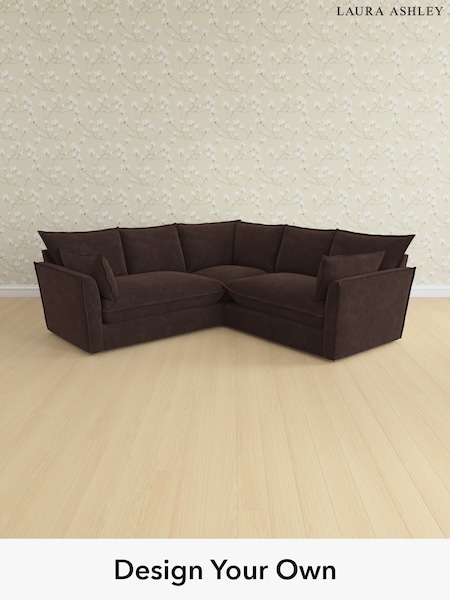 Alwyn Velvet/Chocolate Brown Westerham By Laura Ashley (H70845) | £2,900