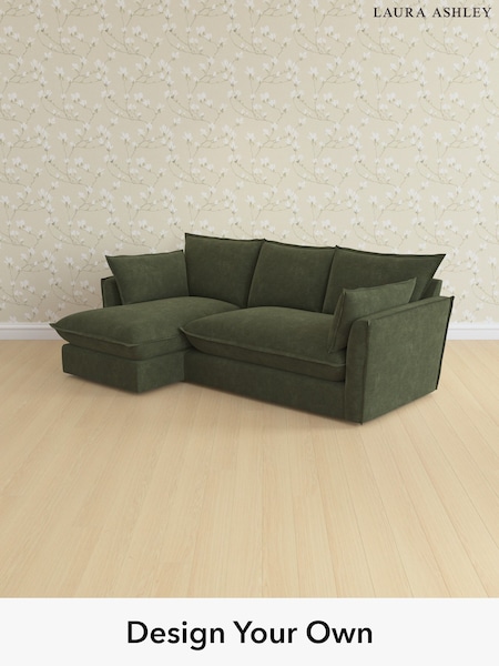 Alwyn Velvet/Ivy Green Westerham By Laura Ashley (H70846) | £2,200