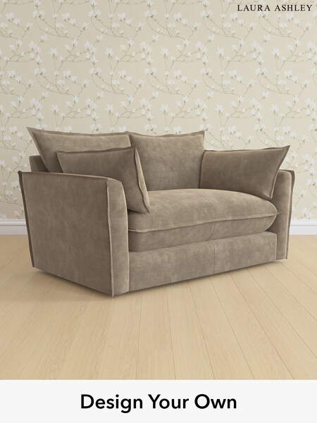 Alwyn Velvet/Truffle Natural Westerham By Laura Ashley (H70852) | £1,375