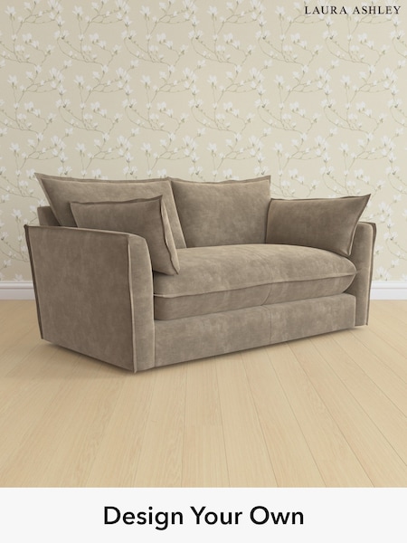 Alwyn Velvet/Truffle Natural Westerham By Laura Ashley (H70852) | £1,475