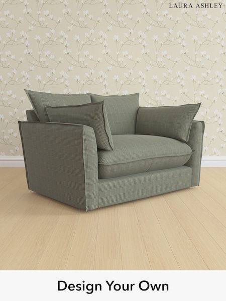 Birchgrove Check/Olive Green Westerham By Laura Ashley (H70853) | £1,425