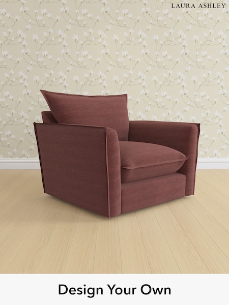 Edwin Chenille/Burgundy Red Westerham By Laura Ashley (H70854) | £1,100