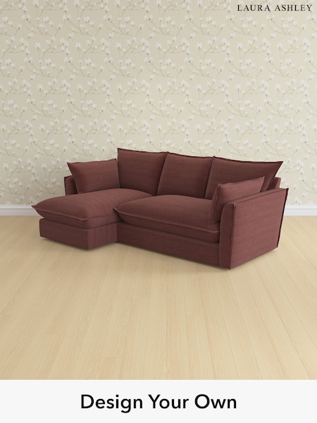 Edwin Chenille/Burgundy Red Westerham By Laura Ashley (H70854) | £2,300