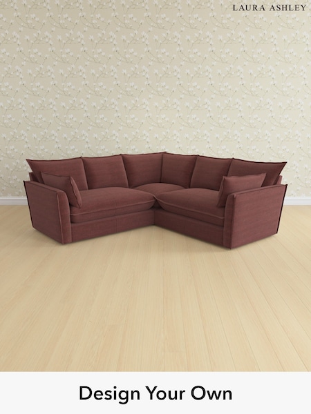 Edwin Chenille/Burgundy Red Westerham By Laura Ashley (H70854) | £3,000