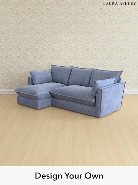 Edwin Chenille/Seaspray Blue Westerham By Laura Ashley (H70858) | £2,300