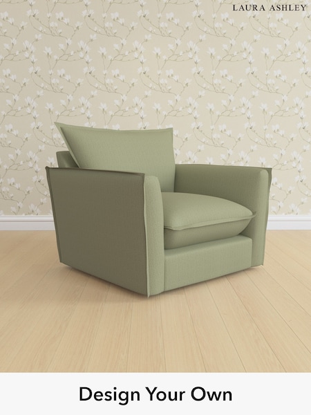 Edwin Herringbone/Hedgerow Green Westerham By Laura Ashley (H70860) | £1,050