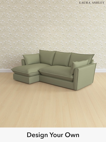 Edwin Herringbone/Hedgerow Green Westerham By Laura Ashley (H70860) | £2,200