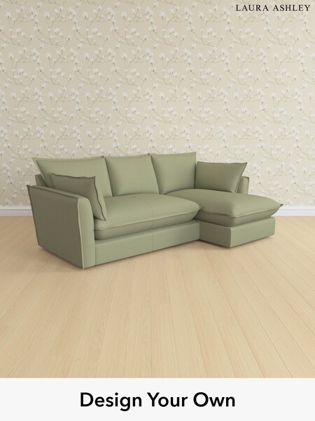 Edwin Herringbone/Hedgerow Green Westerham By Laura Ashley (H70860) | £2,200