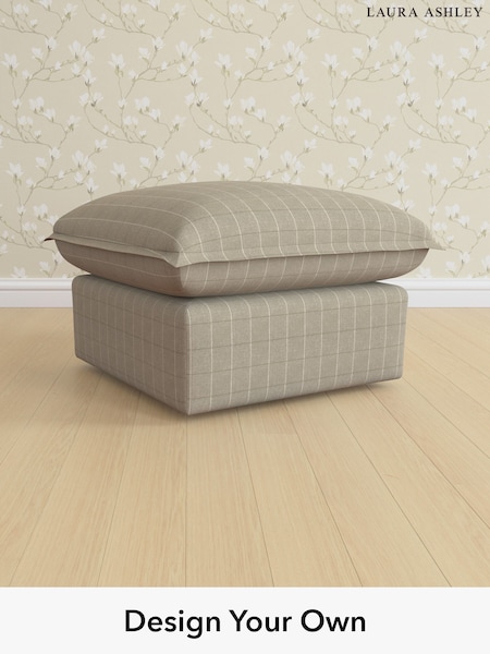 Carolyn Check/Hazelnut Natural Westerham By Laura Ashley (H70861) | £475
