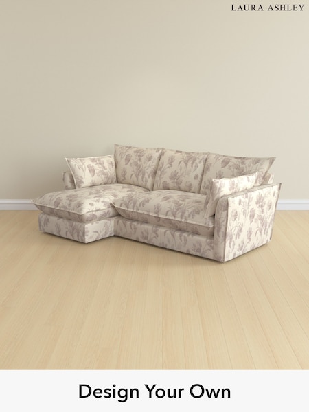 Gosford Weave/Dusky Plum Purple Westerham By Laura Ashley (H70864) | £2,200