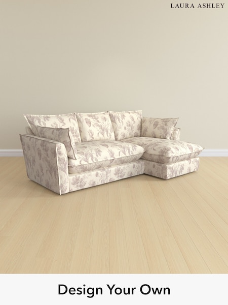 Gosford Weave/Dusky Plum Purple Westerham By Laura Ashley (H70864) | £2,200