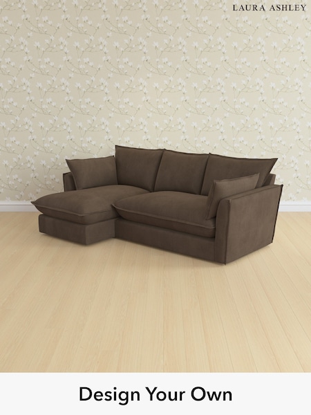 Sinclair Cord/Chocolate Brown Westerham By Laura Ashley (H70876) | £2,300