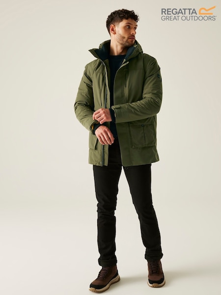 Regatta Green Marron Heavyweight Waterproof Jacket (H70958) | £112