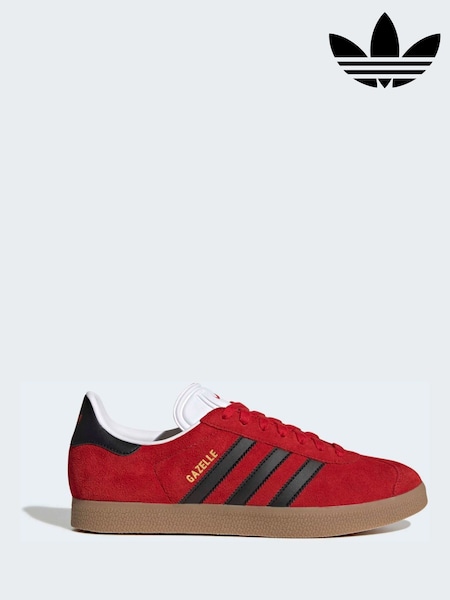 adidas Originals Red Gazelle Trainers (H71186) | £85