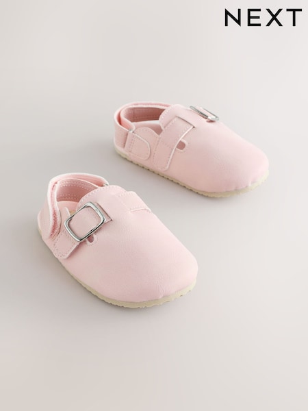 Pink Baby Clogs (0-18mths) (H71260) | £10