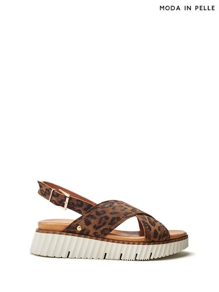 Moda in Pelle Nellin Cross Over Sporty Sandals (H71341) | £109