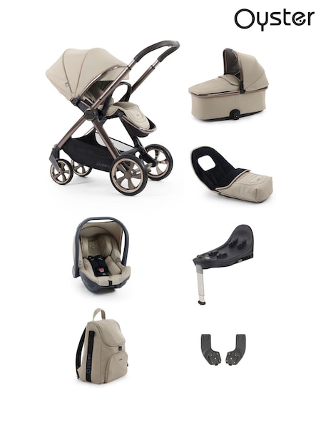 Oyster Buttermilk 4 Luxury Bundle with Capsule Car Seat & Base (H71633) | £980