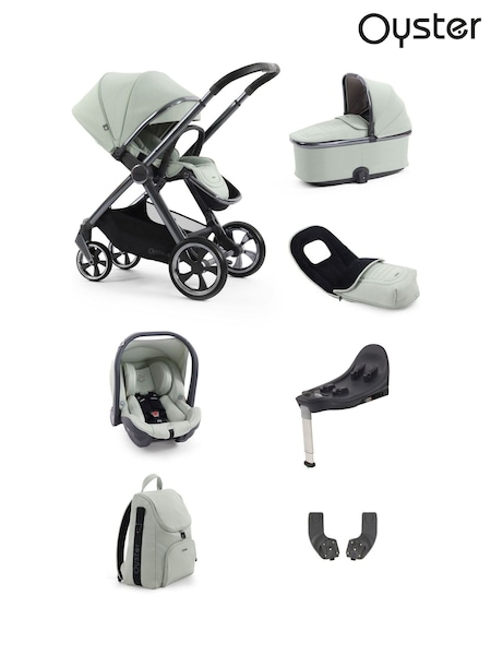 Oyster Pistachio 4 Luxury Bundle with Capsule Car Seat & Base (H71634) | £980