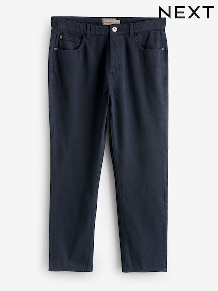 Navy Blue Slim 5 Pocket Jeans (H71641) | £18