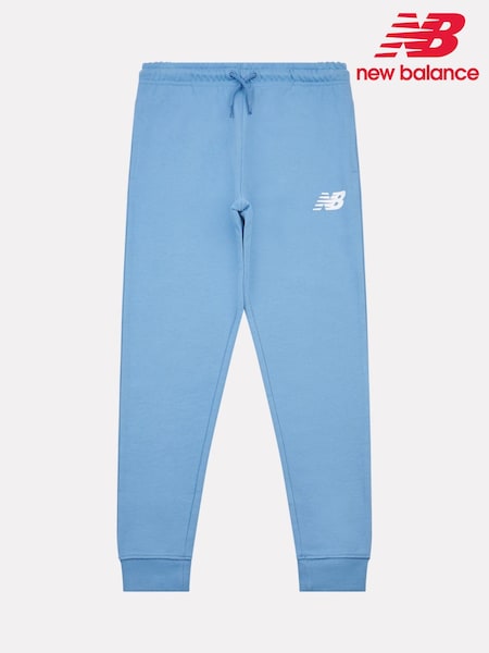 New Balance Blue New Balance Kids French Terry Stacked Logo Jogger (H71872) | £0