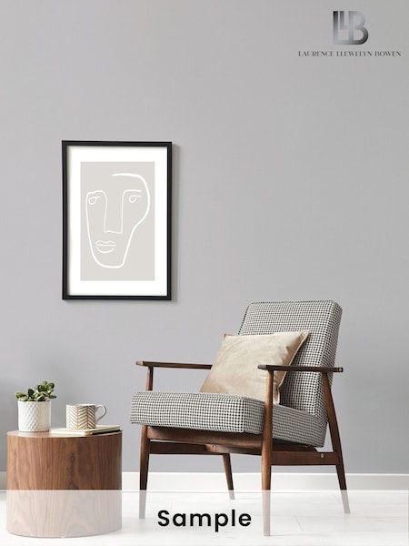 Laurence Llewelyn-Bowen Silver Grey Nuance Plain Texture A4 Wallpaper Sample (H71950) | £1