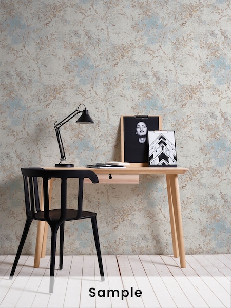 Galerie Beige Welcome Home Tree Leaf A4 Wallpaper Sample (H71976) | £1