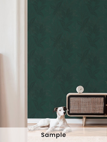 Galerie Green Welcome Home Tree Leaf A4 Wallpaper Sample (H72023) | £1
