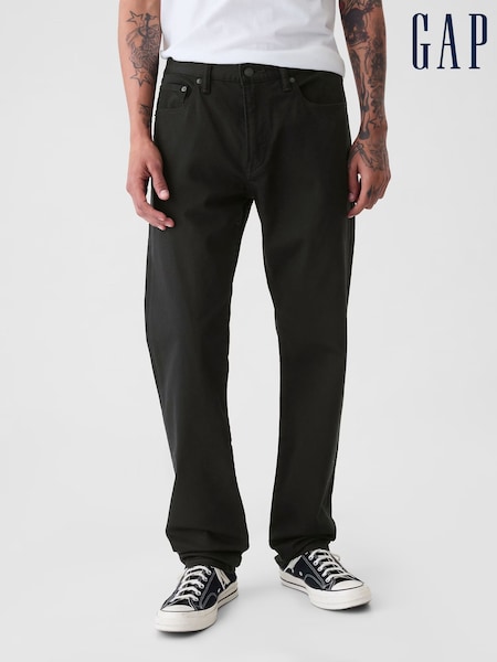 Gap Black City Jeans in Straight Fit (H72145) | £50