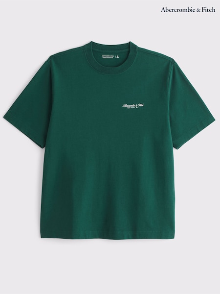 Abercrombie & Fitch Logo Crew Neck T-Shirt (H72336) | £35
