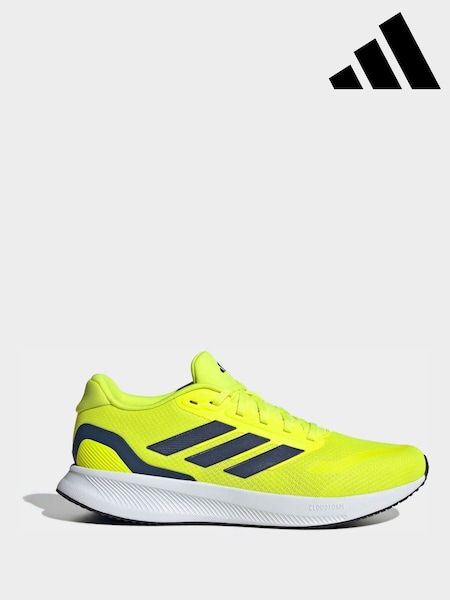 adidas Yellow Runfalcon 5 Running Trainers (H72577) | £50