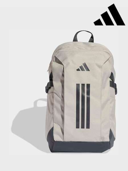 adidas Grey 3 Stripe VIII Bag (H72662) | £35