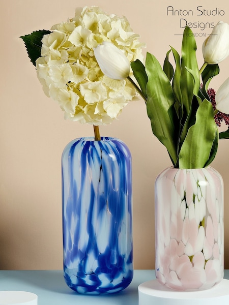 Anton Studio Designs Blue Large Lava Vase (H72694) | £45