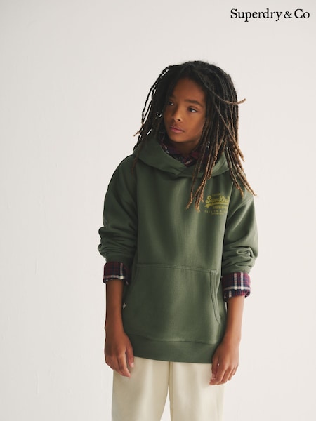 Superdry Dark Green Hoodie (H73042) | £27 - £31