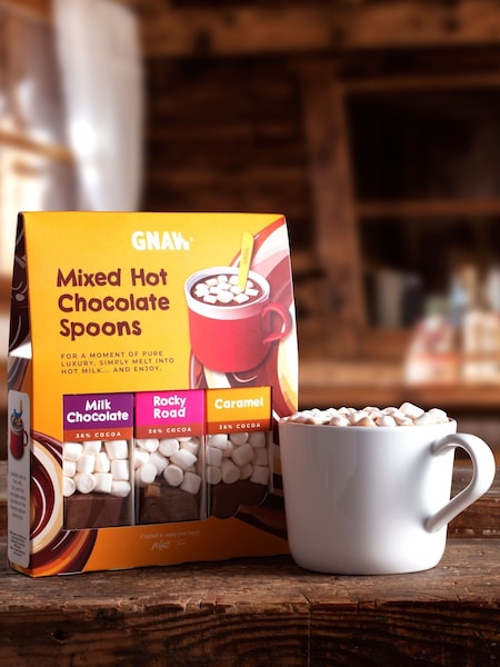 Gnaw Mixed Hot Chocolate Spoon Trio Gift Set (H74024) | £10