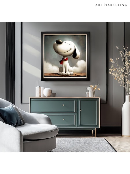 Art Marketing Multicoloured Happiness Is Wall Art (H74036) | £0