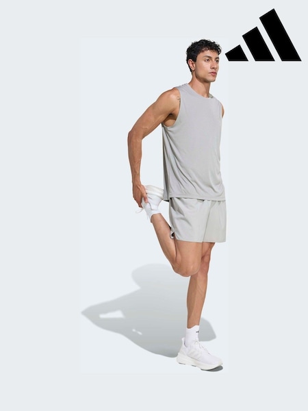 adidas Grey Adi365 Running Essentials Tank Vest (H74227) | £20
